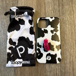 Loopy phone case cow print. iPhone 12